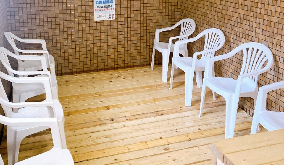 整い部屋（冷蔵室）ゆったりクールダウン