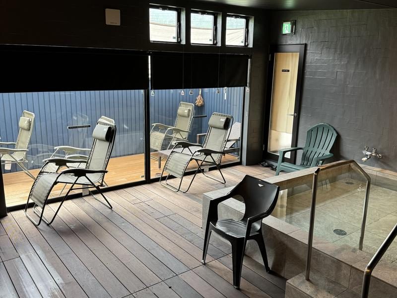 外気浴・水風呂