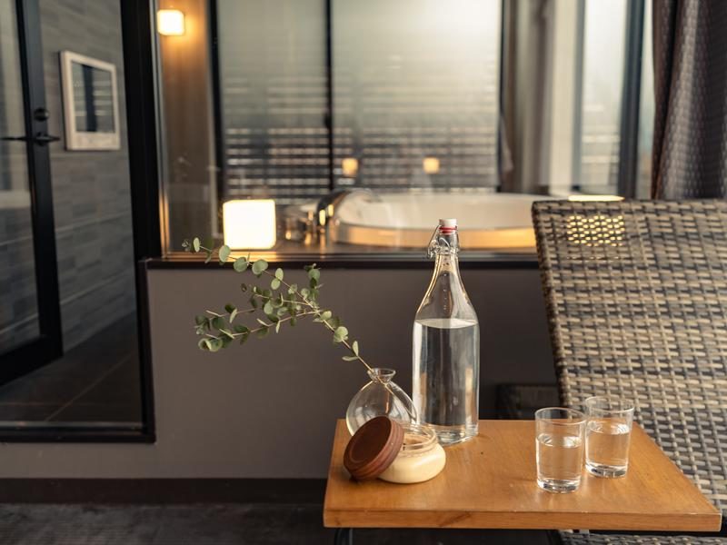 ジャグジー兼水風呂