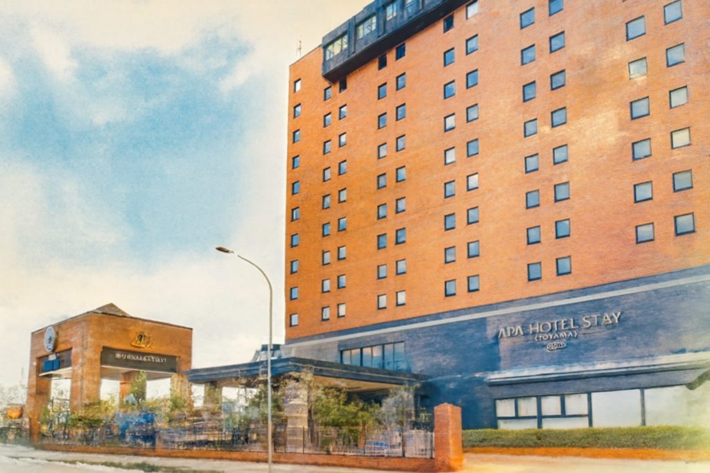アパホテルステイ〈富山〉外観