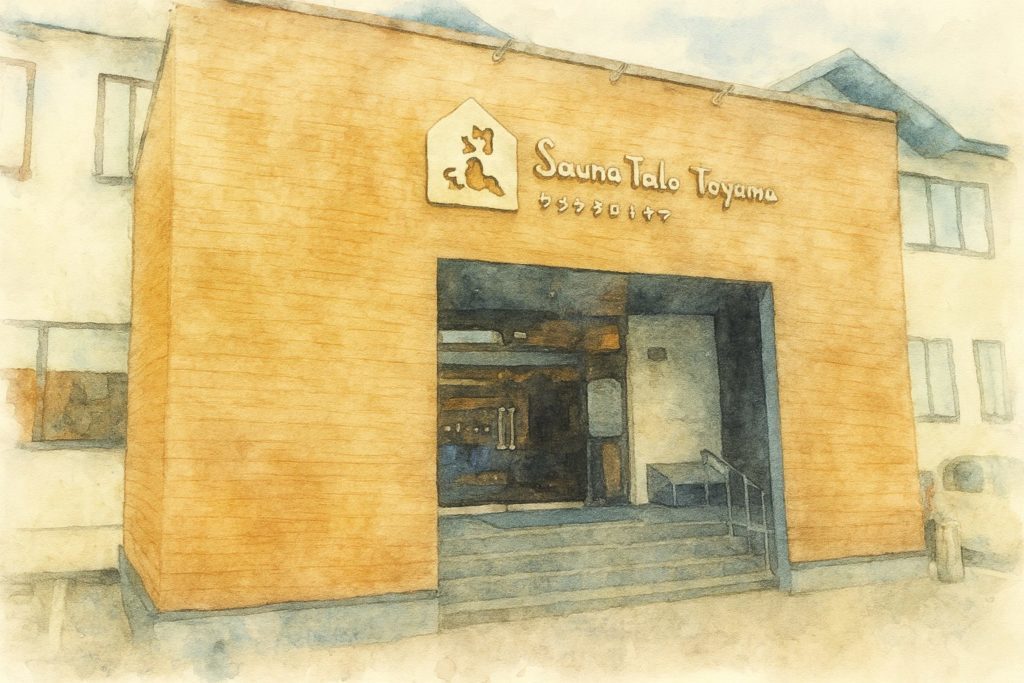 Sauna Talo Toyama（サウナタロトヤマ）外観