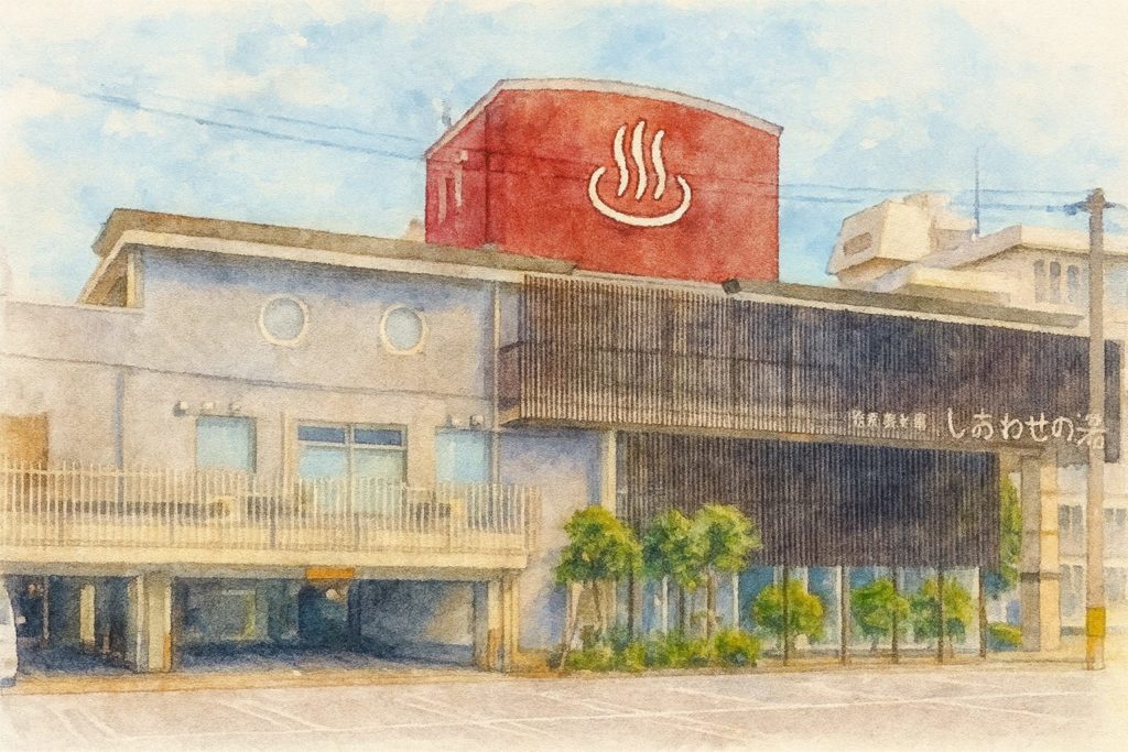 しあわせの湯外観