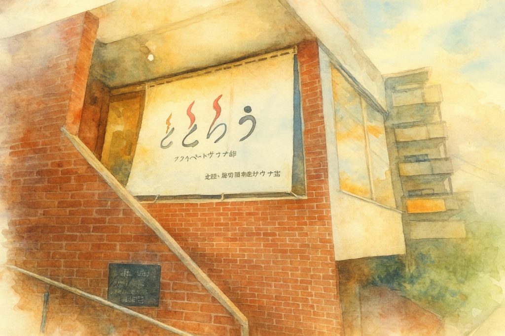 金沢の貸切個室サウナ「プライベートサウナ部 ととのう」外観