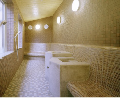 ハーブミストサウナ 室内