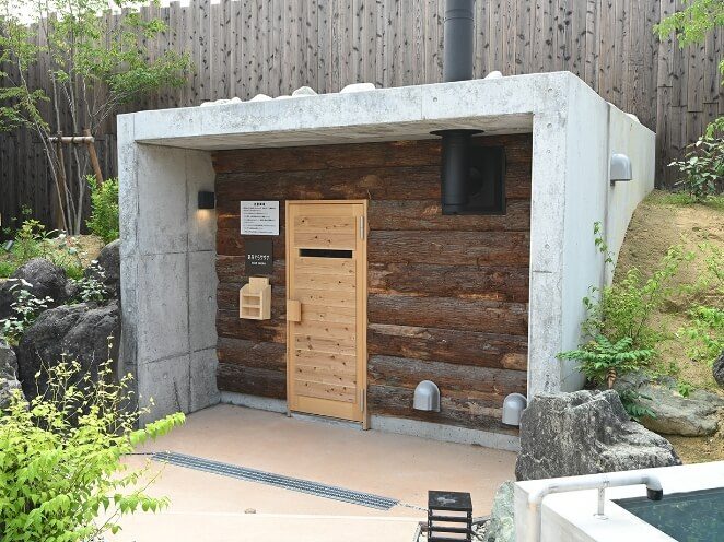 あなぐらサウナの入口