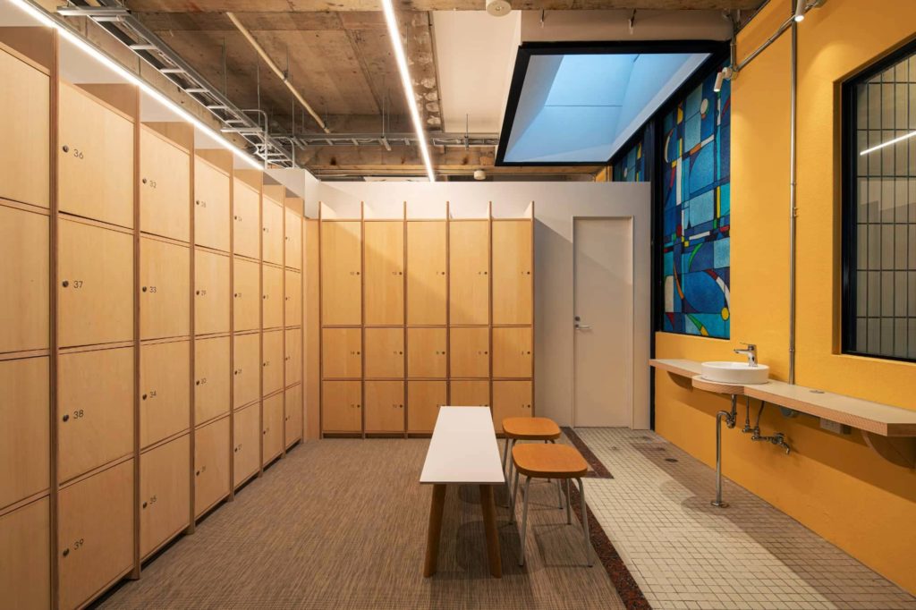 旅先でも手ぶらで使えるアメニティとドライヤー（松の湯）