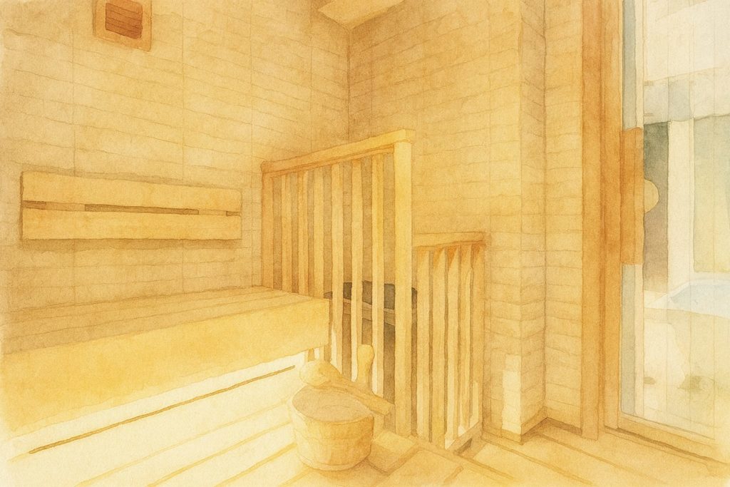 女性に人気の貸切サウナで静かにリラックス（香林居）